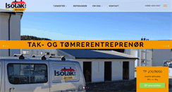 Desktop Screenshot of isotak.no